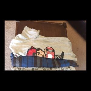 Lot of mens hoodies